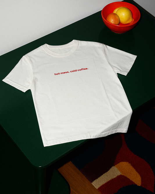 "hot mess" Baby Tee