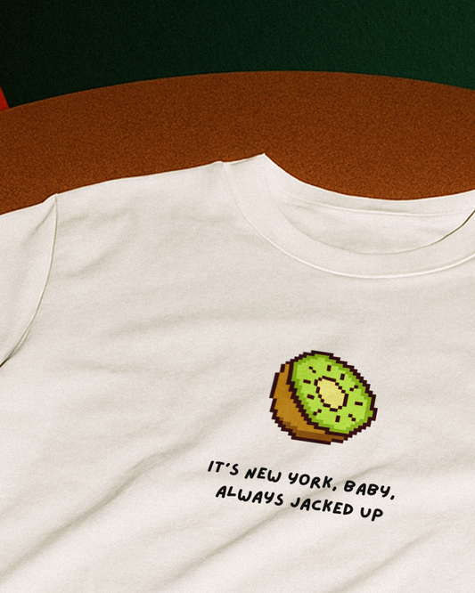 "It's new york baby pixel" Baby Tee