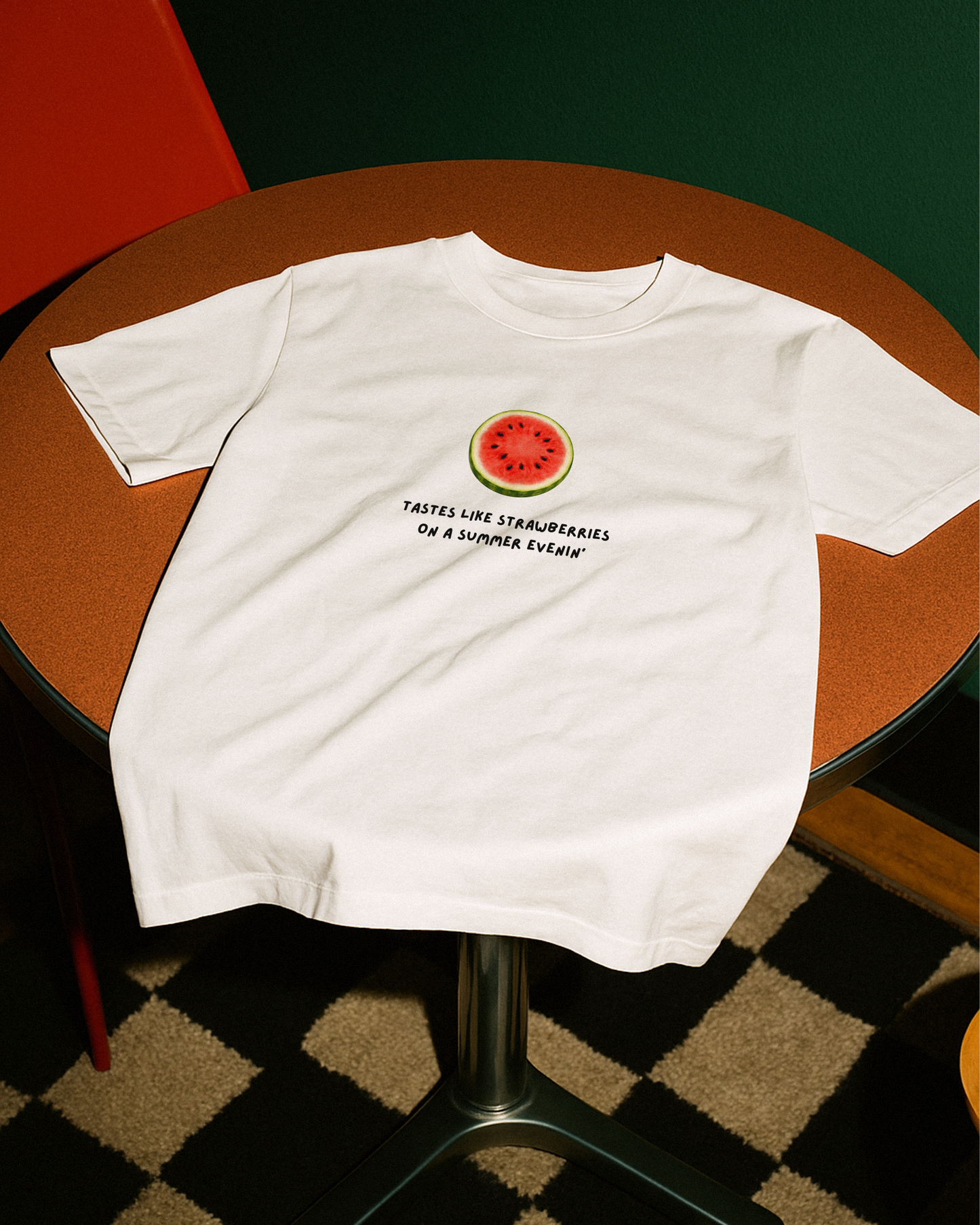 "Tastes like strawberry" Baby Tee