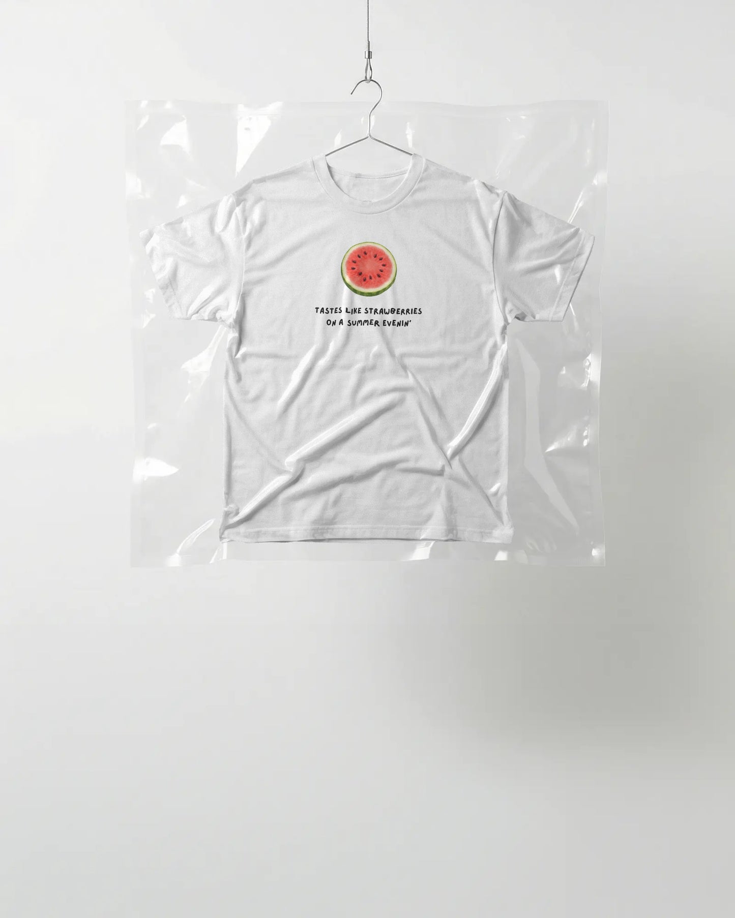 "Tastes like strawberry" Baby Tee