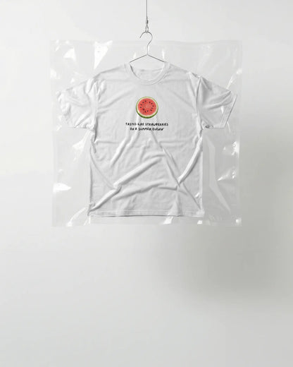 "Tastes like strawberry" Baby Tee