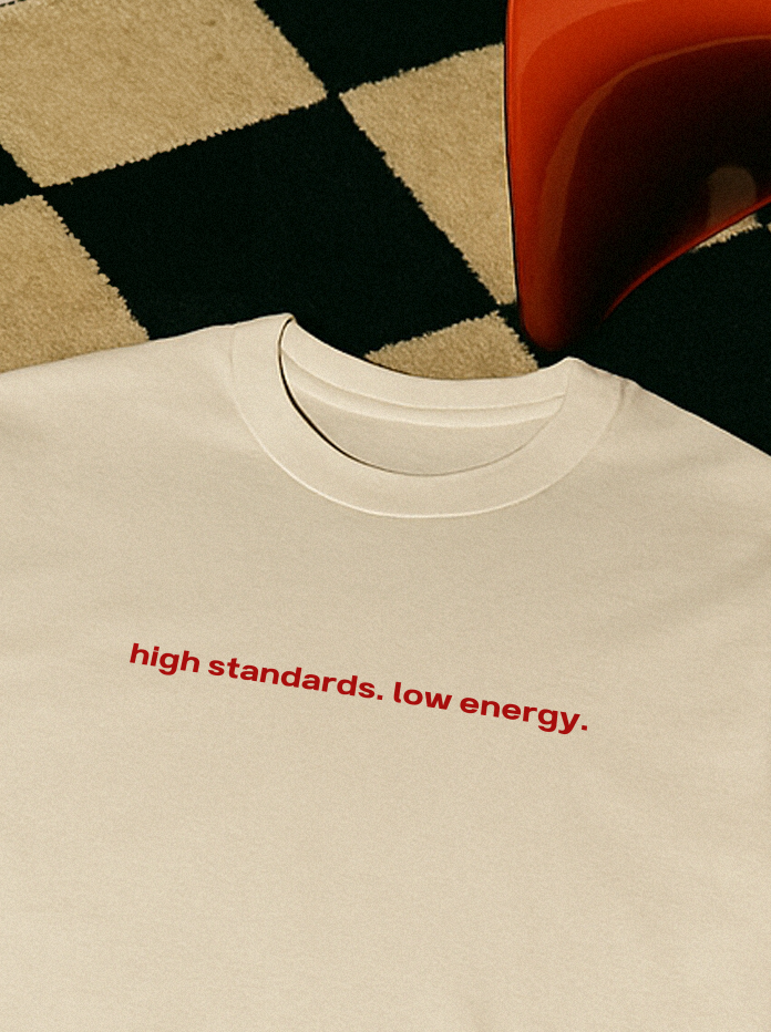 "high standards" Baby Tee