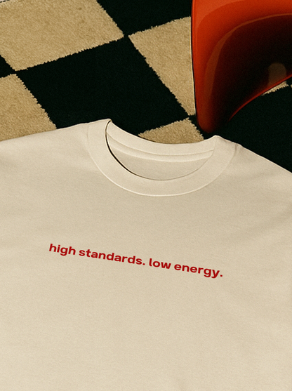 "high standards" Baby Tee