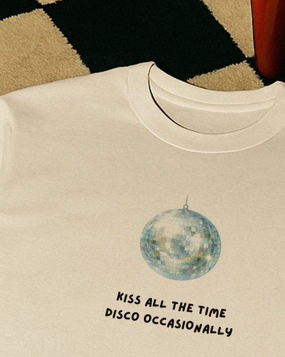 "Kiss all the time" Baby Tee