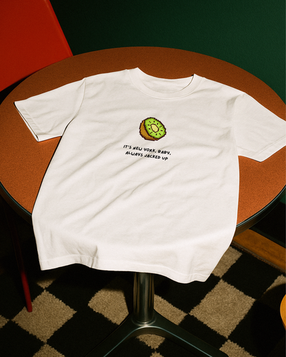 "It's new york baby pixel" Baby Tee