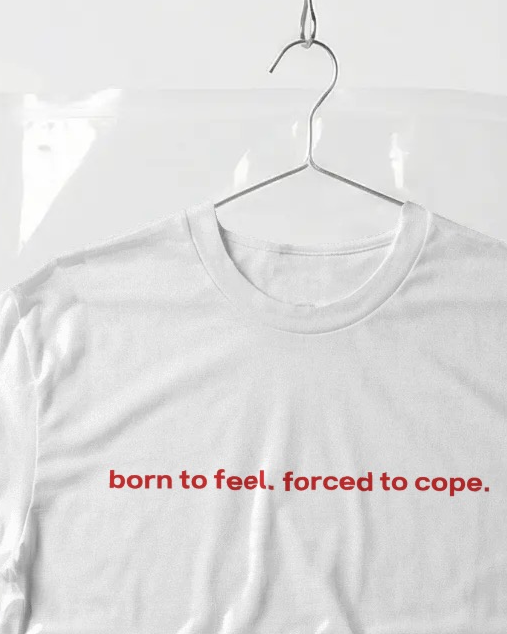 "born to feel" Baby Tee