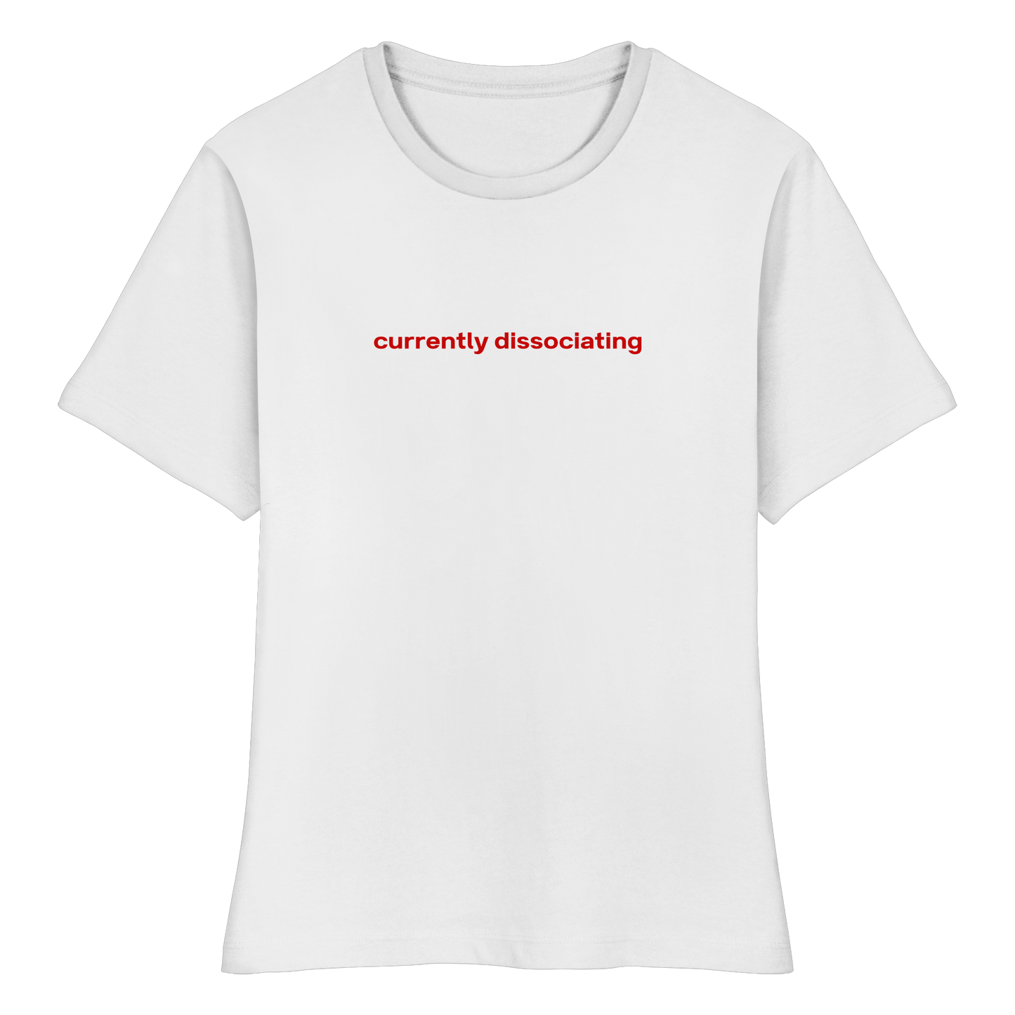 "currently dissociating" Baby Tee