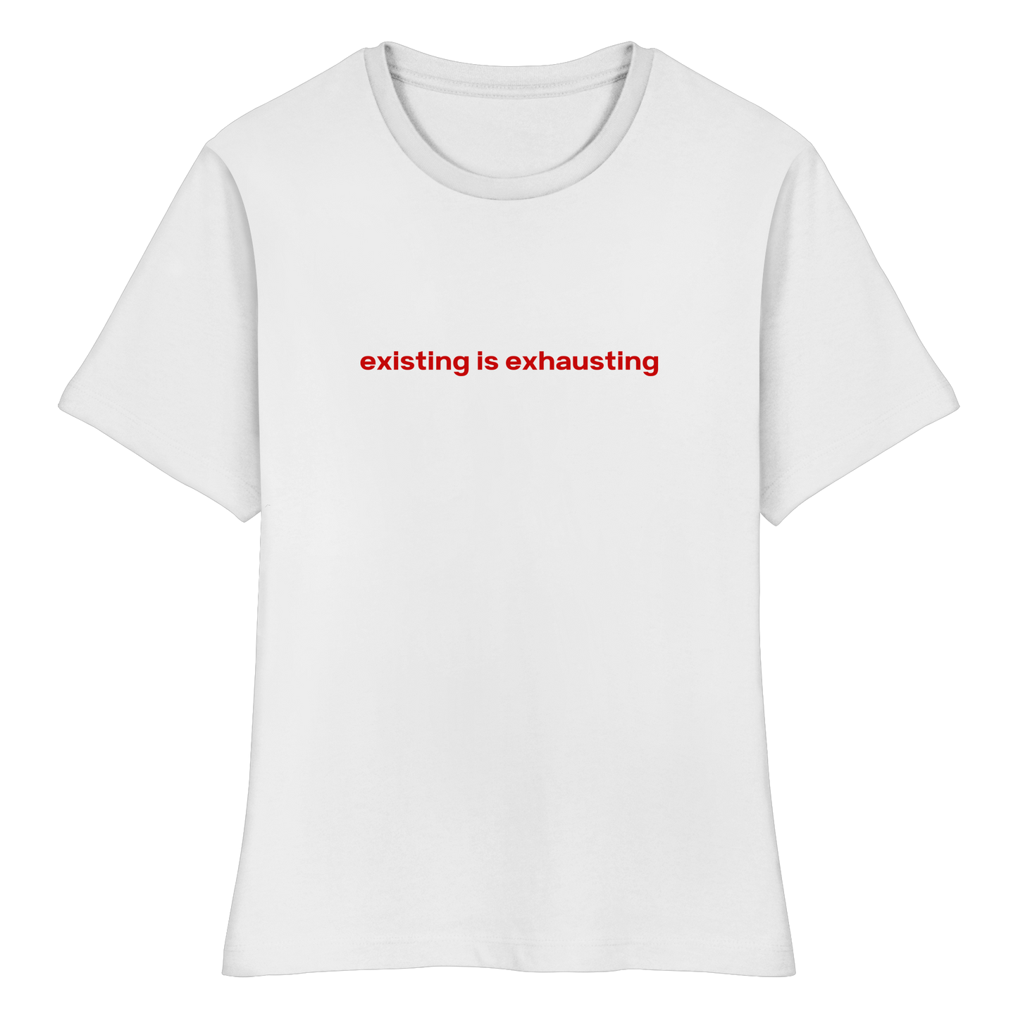 "existing is exhausting" Baby Tee