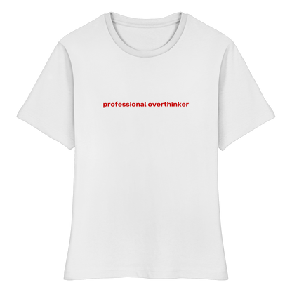 "professional overthinker" Baby Tee