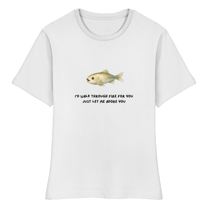"Just let me adore you" Baby Tee