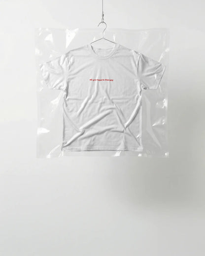 "all you need is therapy" Baby Tee