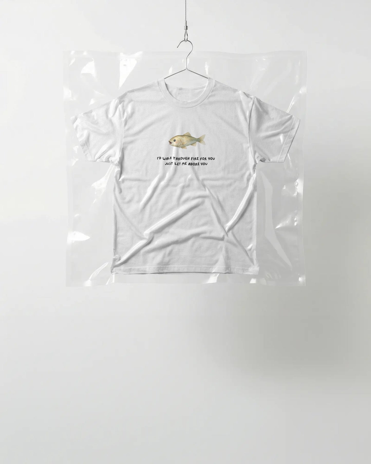 "Just let me adore you" Baby Tee