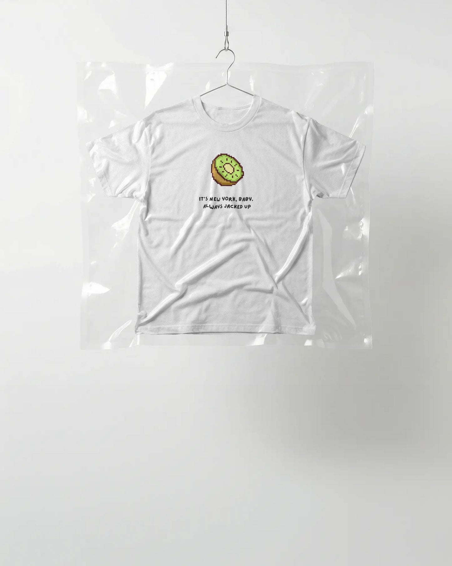 "It's new york baby pixel" Baby Tee