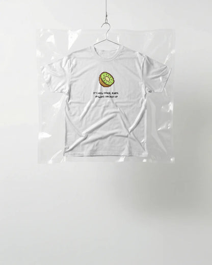 "It's new york baby pixel" Baby Tee